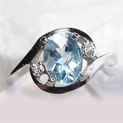 Women's Birthstone Stone Ring Style - 5247