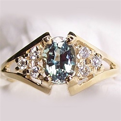 Women's Birthstone Stone Ring Style - 5294