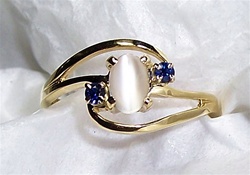 Women's Moonstone Ring